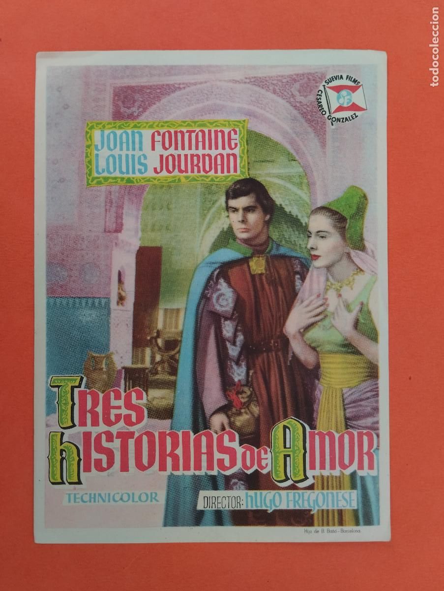 Cine: PROGRAMA CINE. TRES HISTORIAS DE AMOR. CINE MARIN. TERUEL..