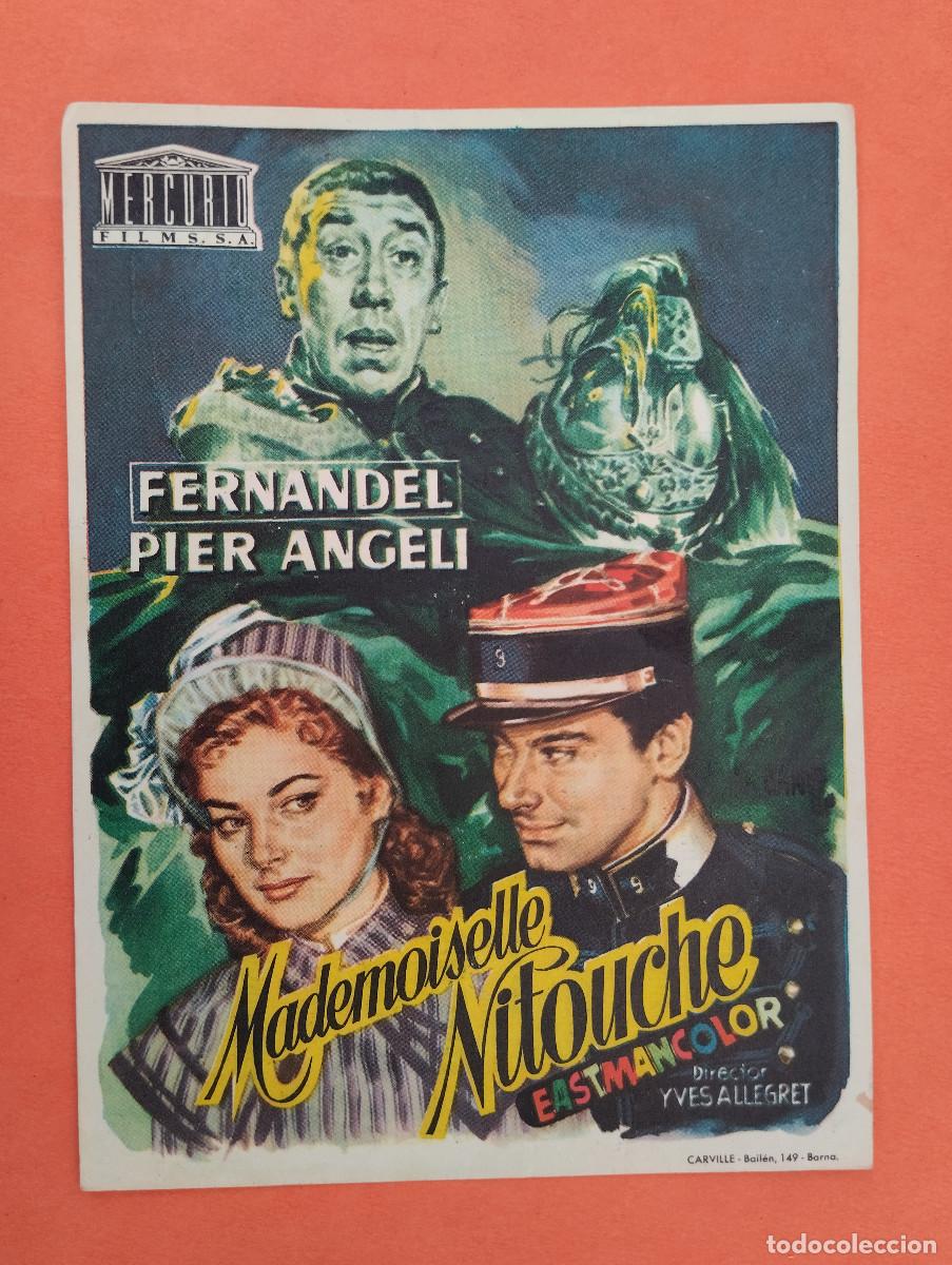 Cine: PROGRAMA CINE. MADEMOISELLE NITOUCHE. CINE MARIN. TERUEL..