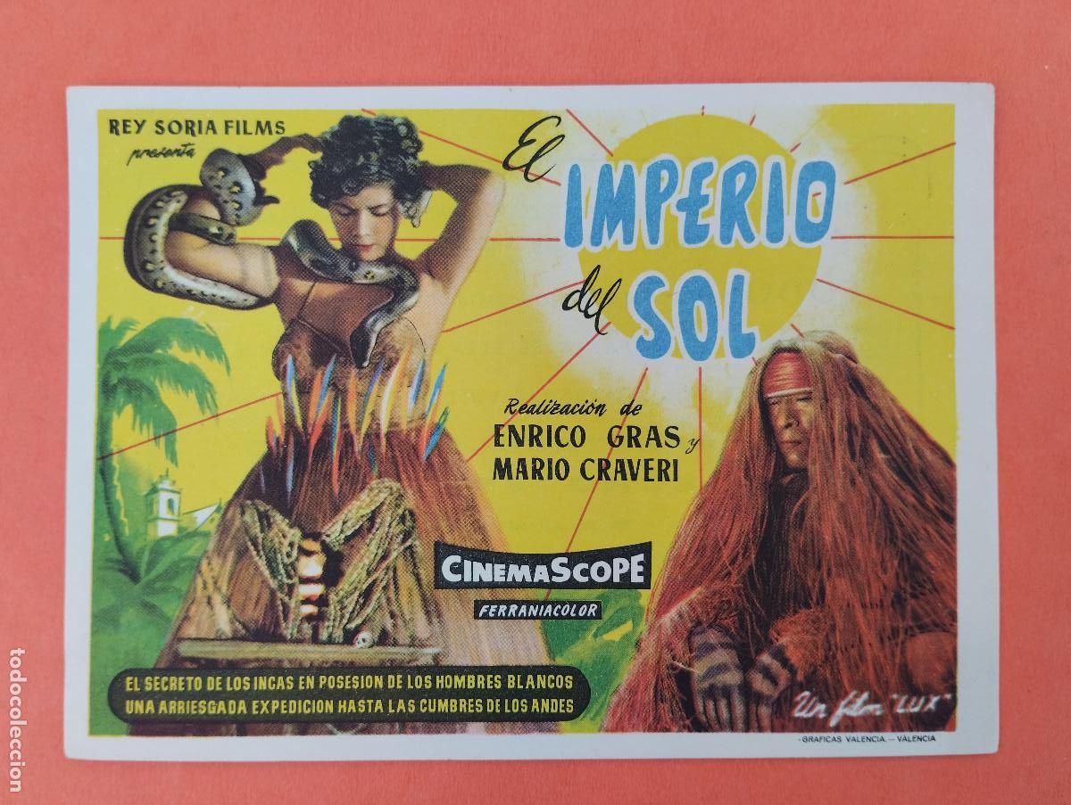 Cine: PROGRAMA CINE. EL IMPERIO DEL SOL. CINE PALAFOX ZARAGOZA.. - Foto 1