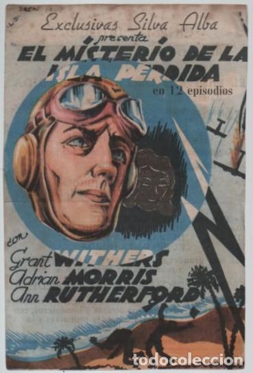 Cine: PROGRAMA DE CINE: EL MISTERIO DE LA ISLA PERDIDA PC-11819 - Foto 1