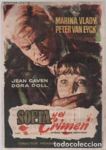 Cine: PROGRAMA DE CINE: SOFIA Y EL CRIMEN PC-11820