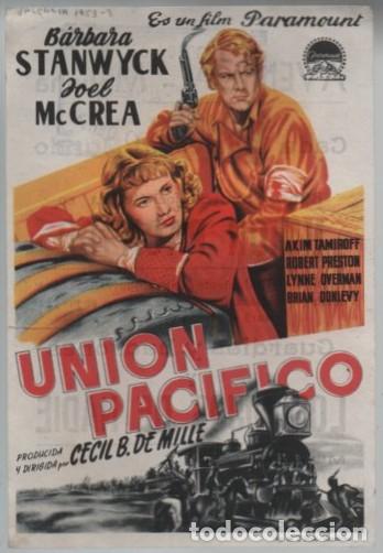 Cine: PROGRAMA DE CINE: UNION PACIFICO PC-11829 - Foto 1