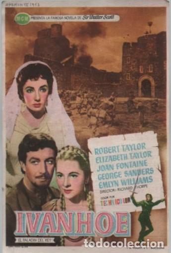 Cine: PROGRAMA DE CINE: IVANHOE PC-11831