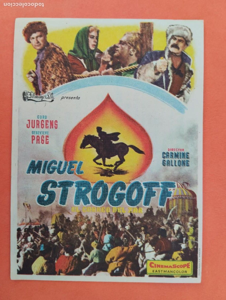 Cine: PROGRAMA CINE. MIGUEL STROGOFF. CINE MARIN. TERUEL..