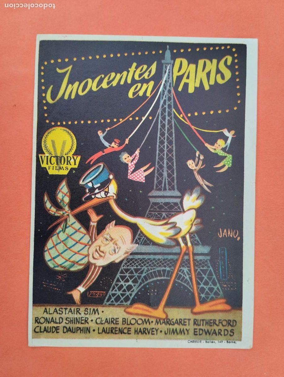 Cine: PROGRAMA CINE. INOCENTES EN PARIS. CINE MARIN. TERUEL..