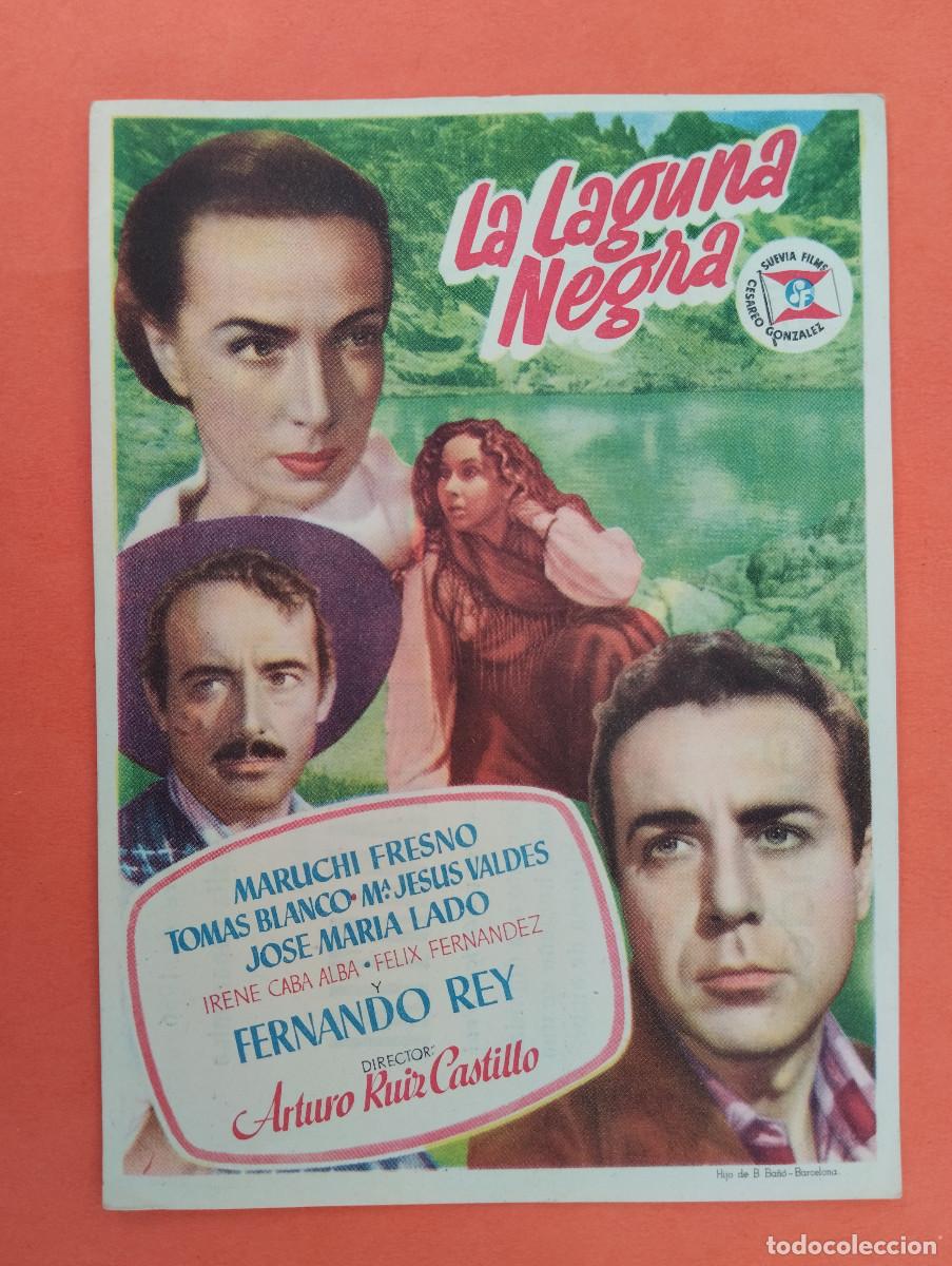 Cine: PROGRAMA CINE. LA LAGUNA NEGRA. CINE MARIN. TERUEL..