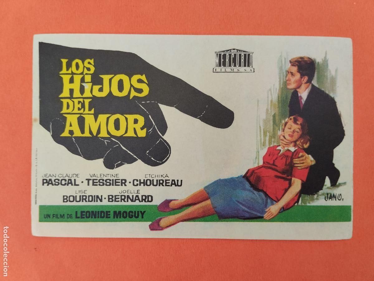 Cine: PROGRAMA CINE. LOS HIJOS DEL AMOR. REVERSO EN BLANCO. - Foto 1
