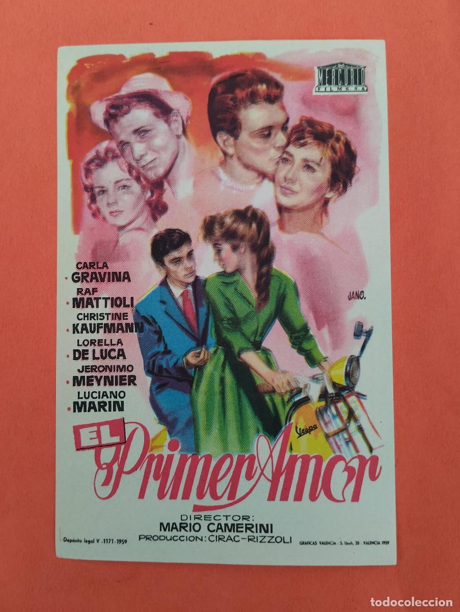 Cine: PROGRAMA CINE. EL PRIMER AMOR. REVERSO EN BLANCO. - Foto 1