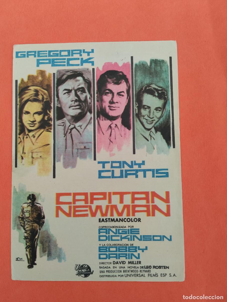 Cine: PROGRAMA CINE. CAPITAN NEWMAN. REVERSO EN BLANCO. - Foto 1