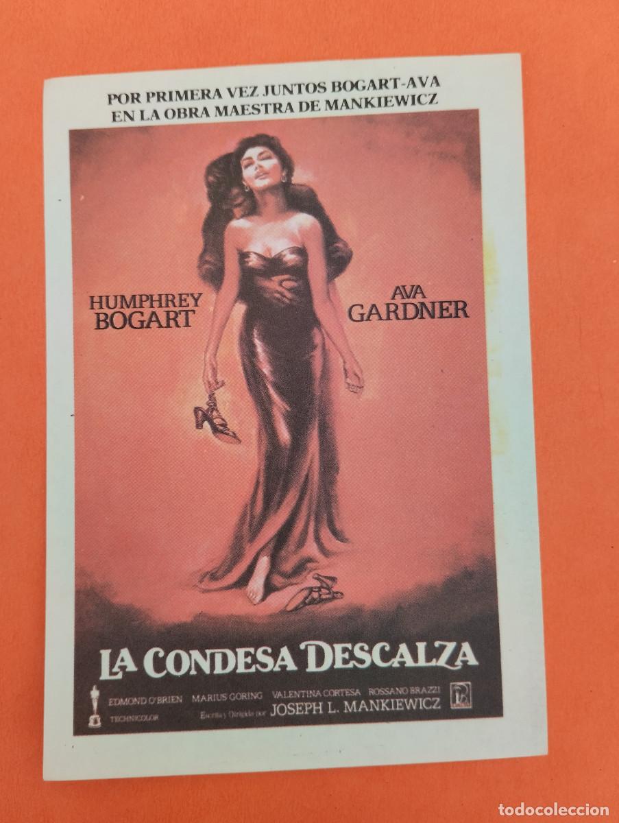 Cine: PROGRAMA CINE. LA CONDESA DESCALZA. REVERSO EN BLANCO.