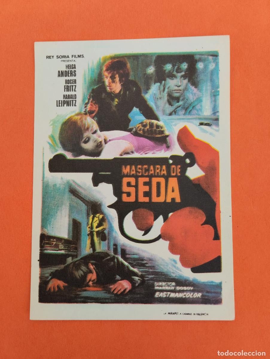 Cine: PROGRAMA CINE. MASCARA DE SEDA. REVERSO EN BLANCO.