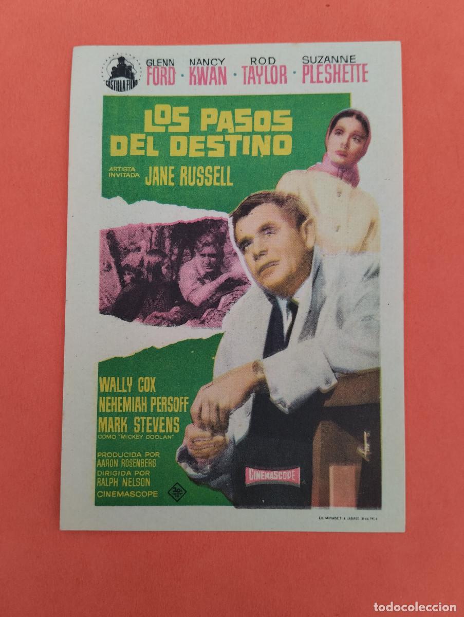 Cine: PROGRAMA CINE. LOS PASOS DEL DESTINO. REVERSO EN BLANCO.