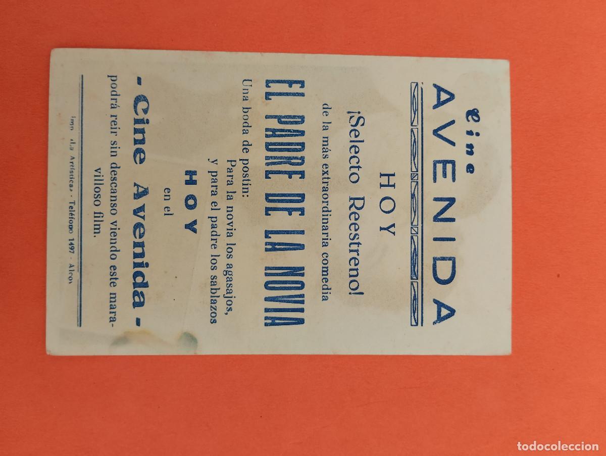 Cine: PROGRAMA CINE. EL PADRE DE LA NOVIA. CINE AVENIDA. ALCOY. - Foto 2