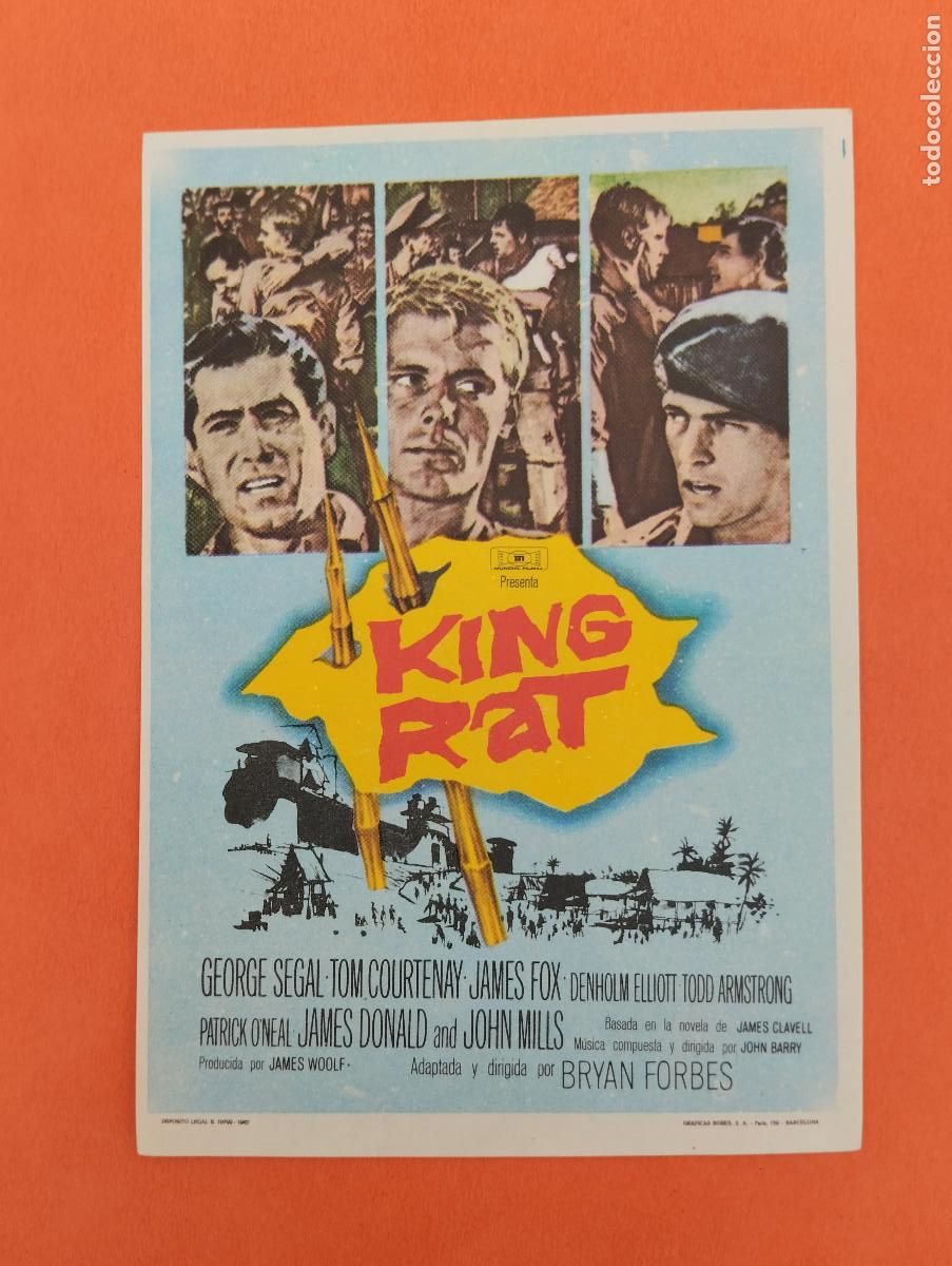 Cine: PROGRAMA CINE. KING RAT. REVERSO EN BLANCO. - Foto 1