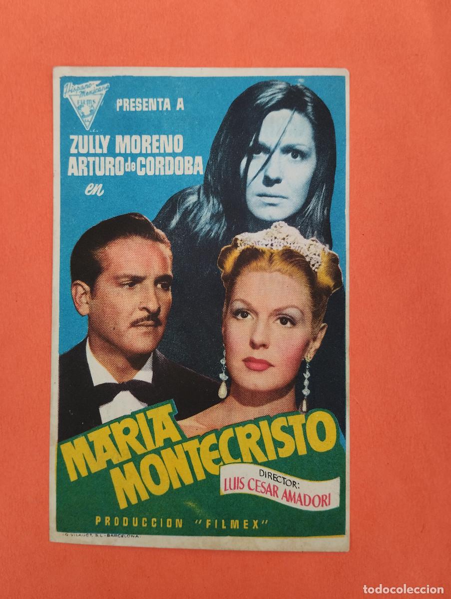 Cine: PROGRAMA CINE. MARIA MONTECRISTO. CINE GALICIA. NOYA.