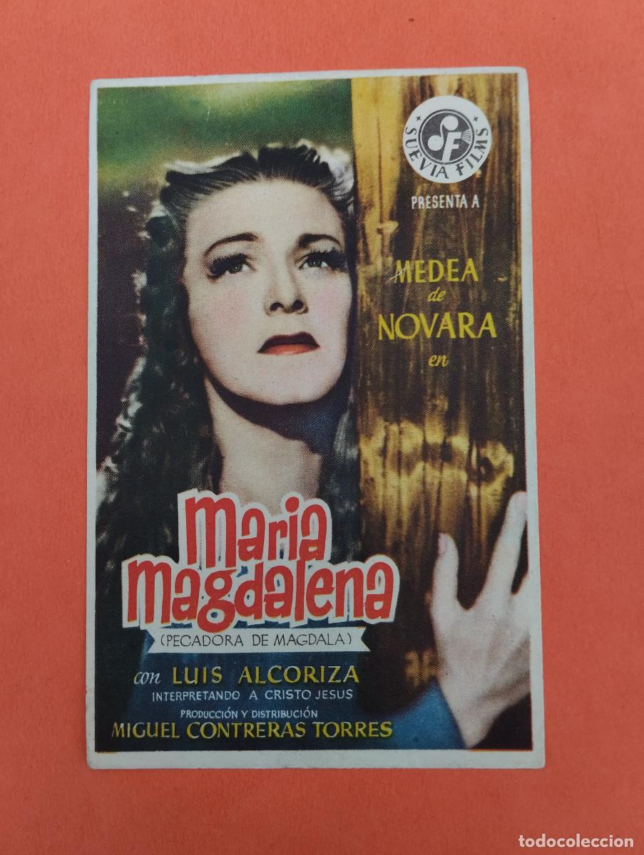 Cine: PROGRAMA CINE. MARIA MAGDALENA. REVERSO EN BLANCO.