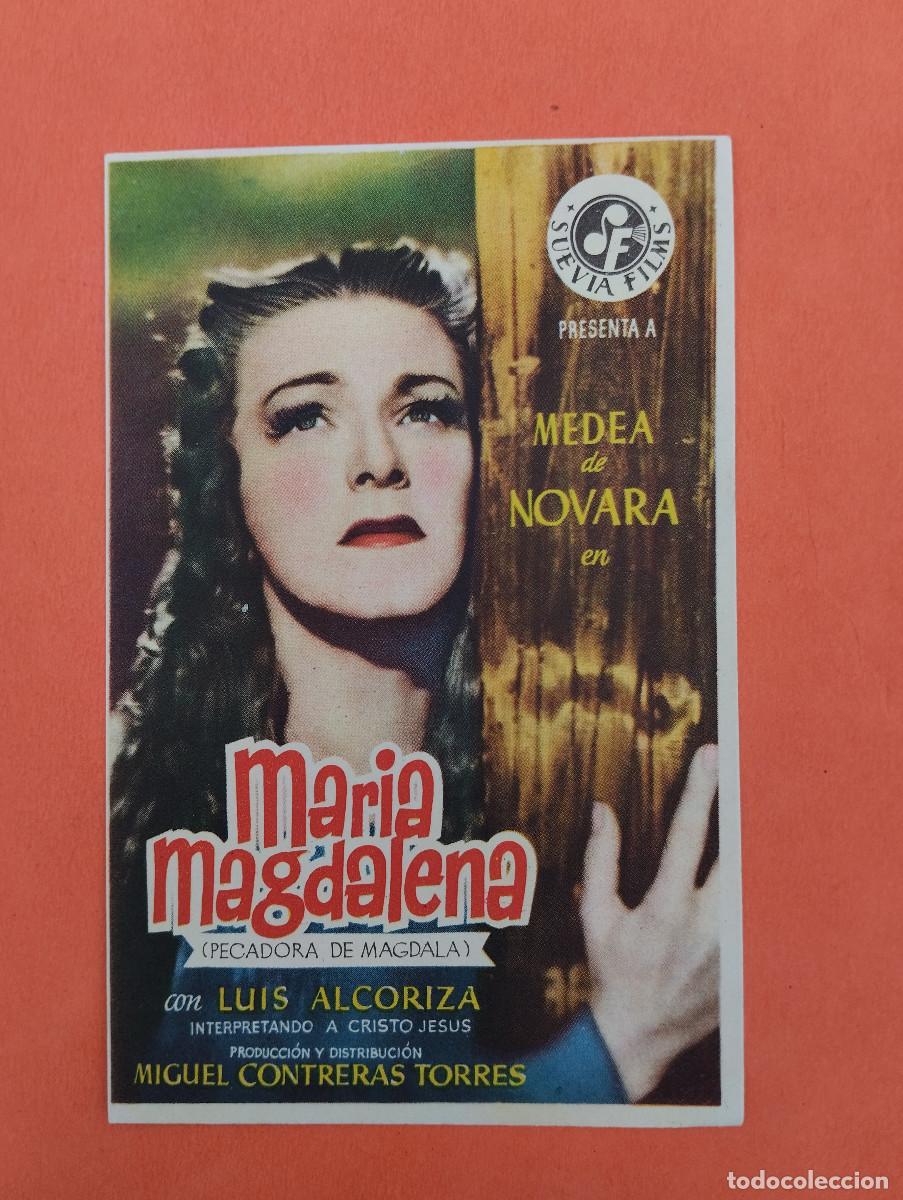 Cine: PROGRAMA CINE. MARIA MAGDALENA. REVERSO EN BLANCO.