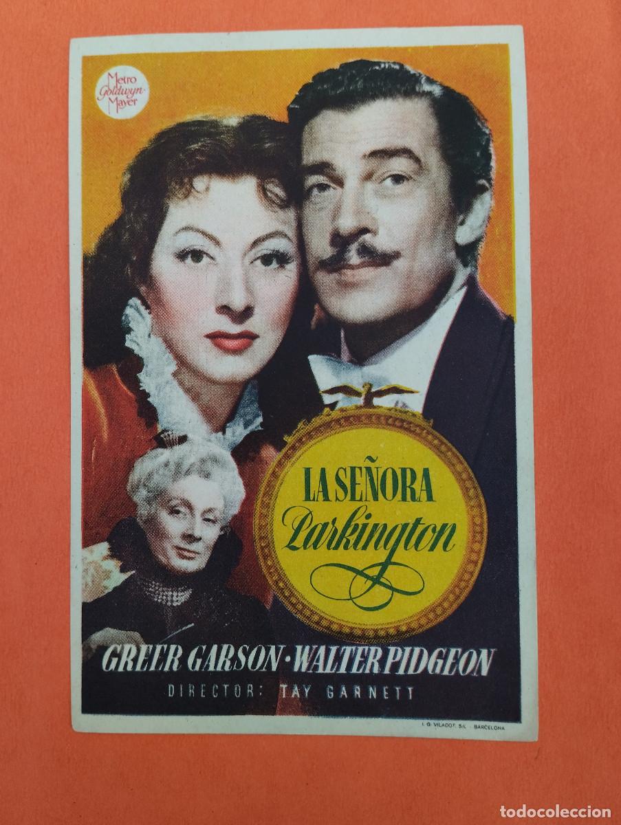 Cine: PROGRAMA CINE. LA SE&Ntilde;ORA PARKINGTON CINE ESPA&Ntilde;OL. BELLPUIG.