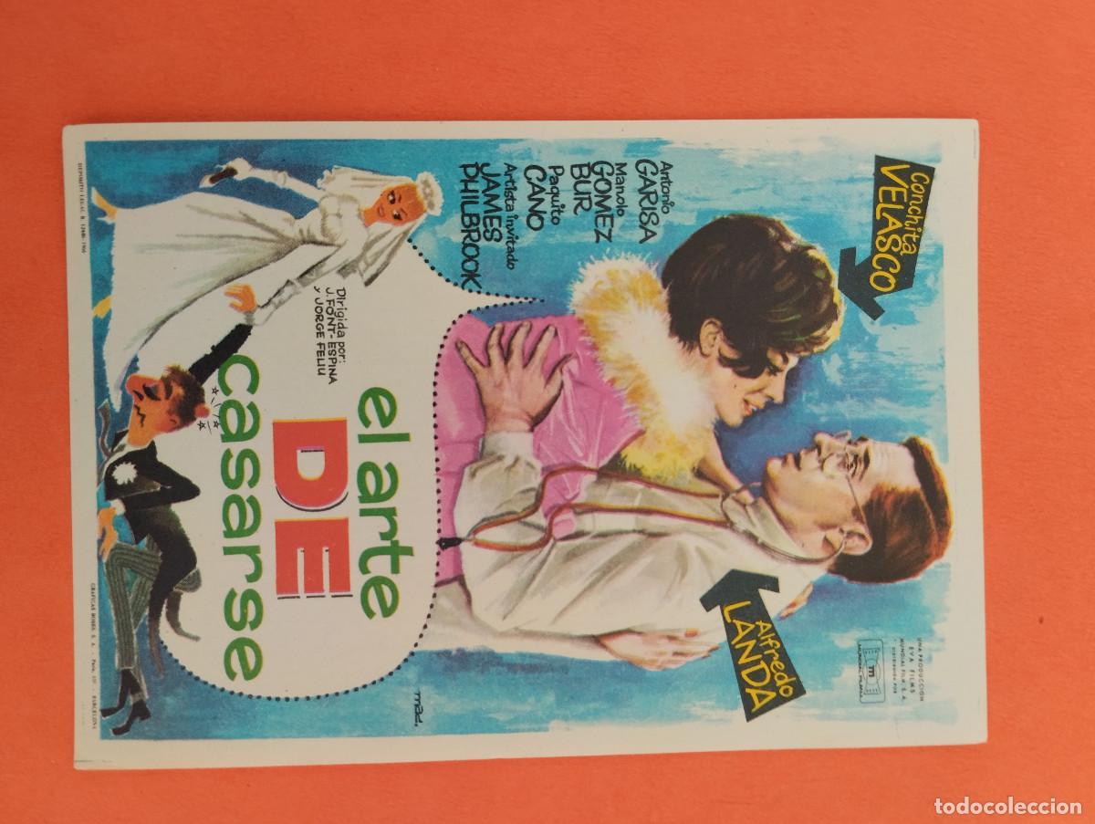 Cine: PROGRAMA CINE. EL ARTE DE CASARSE. REVERSO EN BLANCO.
