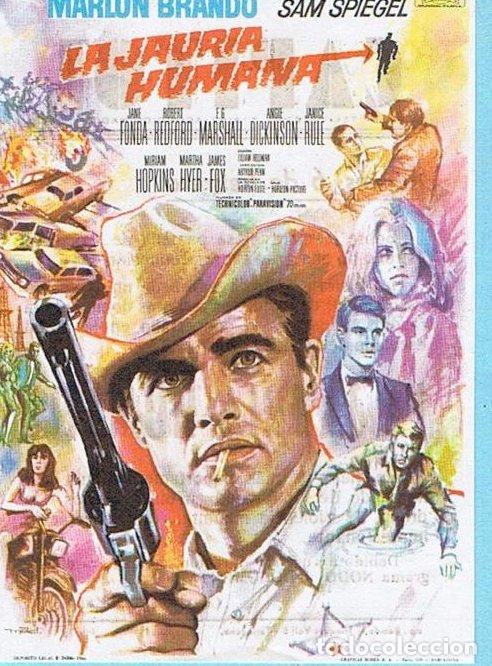 Cine: LA JAURIA HUMANA. JANE FONDA, MARLON BRANDO. MAC. CINE CAPITOL, TARRAGONA