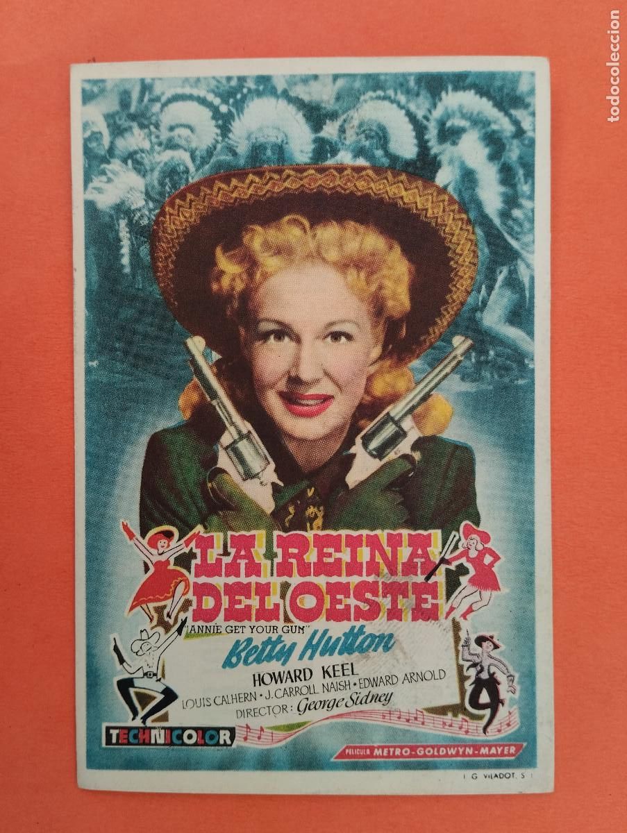 Cine: PROGRAMA CINE. LA REINA DEL OESTE. CINE MARIN. TERUEL.. - Foto 1