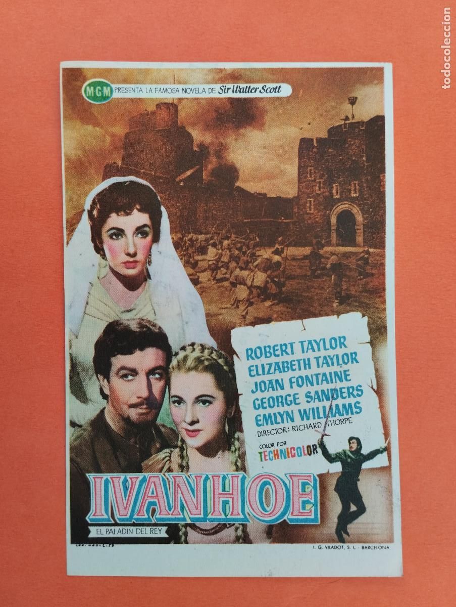 Cine: PROGRAMA CINE. IVANHOE. CINE MARIN. TERUEL..
