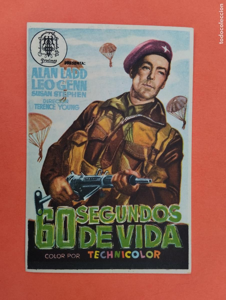Cine: PROGRAMA CINE. 60 SEGUNDOS DE VIDA. CINE MARIN. TERUEL..
