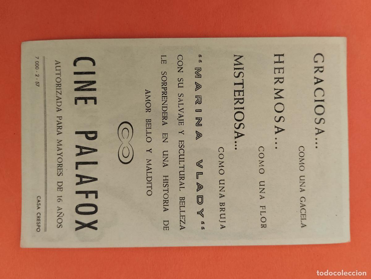 Cine: PROGRAMA CINE. LA BRUJA. CINE PALAFOX ZARAGOZA. - Foto 2