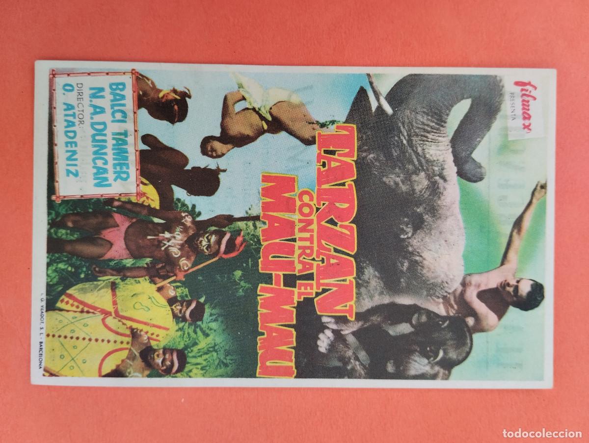 Cine: PROGRAMA CINE. TARZAN CONTRA MAU-MAU. TEATRO ARGENSOLA ZARAGOZA.