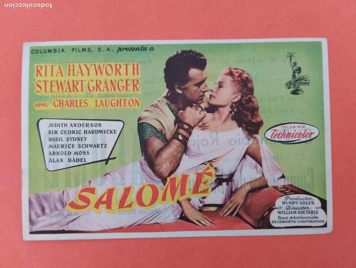Cine: PROGRAMA CINE. SALOME. CINE MARIN. TERUEL..