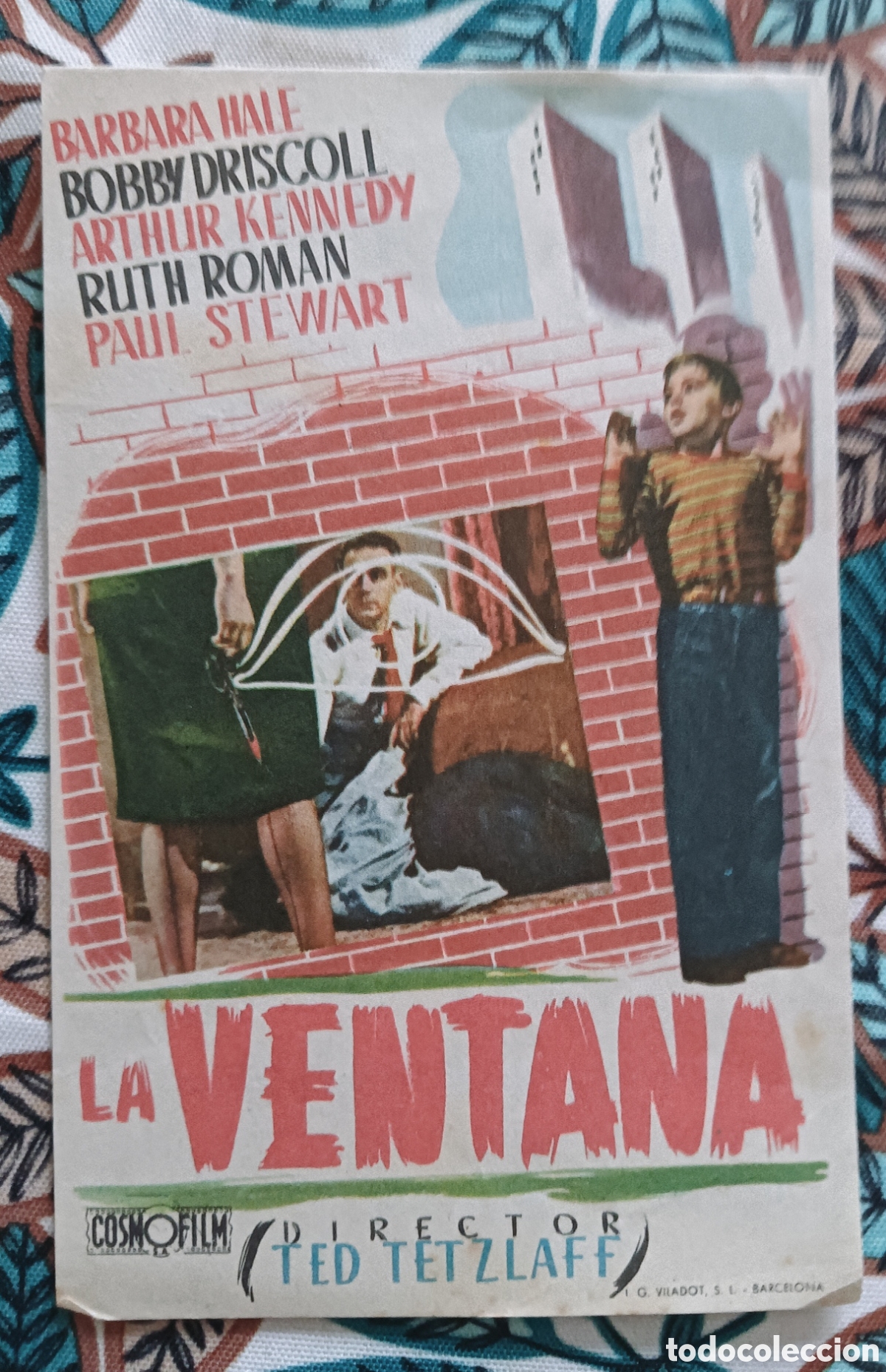Cine: LA VENTANA - CON PUBLICIDAD - BARBARA HALE, BOBBY DRISCOLL
