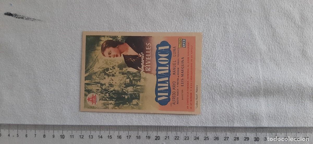 Cine: FOLLETO DE CINE.MALVALOCA