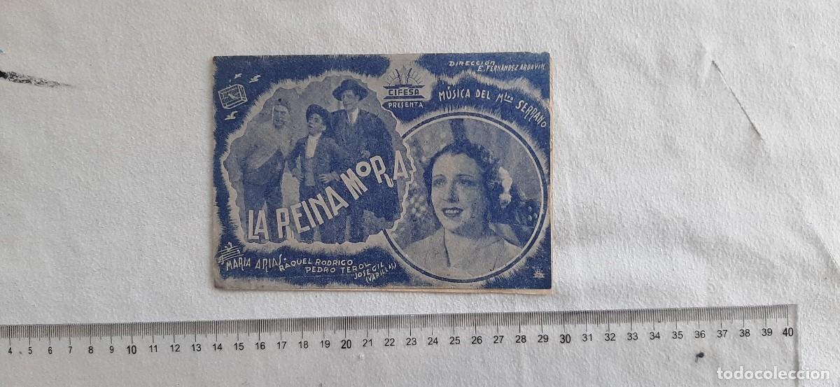 Cine: FOLLETO DE CINE.LA REINA MORA
