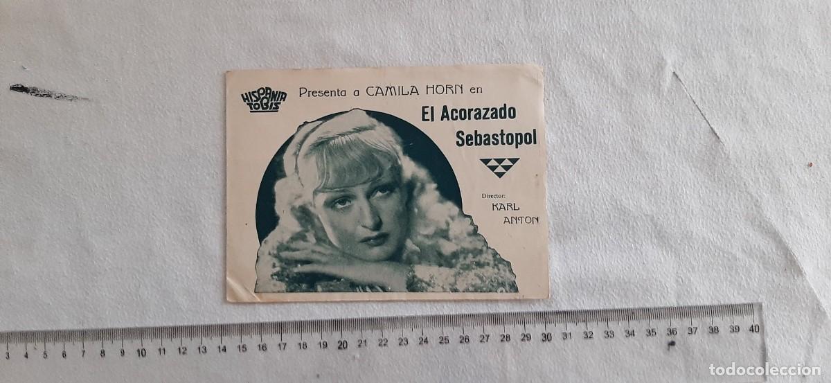 Cine: FOLLETO DE CINE.EL ACORAZADO SEBASTOPOL