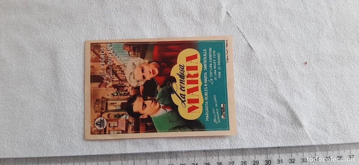 Cine: FOLLETO DE CINE.LA CONDESA MARIA