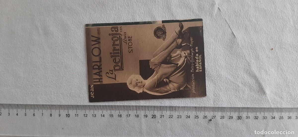 Cine: FOLLETO DE CINE.LA PELIRROJA