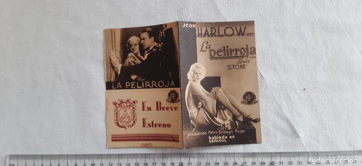 Cine: FOLLETO DE CINE.LA PELIRROJA - Foto 4