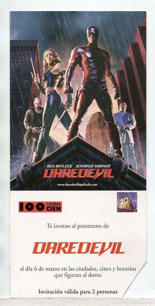 Cine: DAREDEVIL, con Ben Affleck. INVITACI&Oacute;N DE PREESTRENO. - Foto 1
