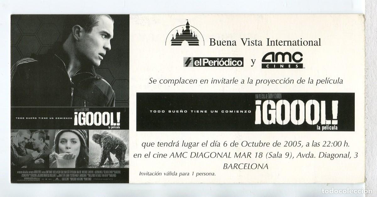 Cine: GOOOL, LA PEL&Iacute;CULA, con Danny Cannon INVITACI&Oacute;N DE PREESTRENO.