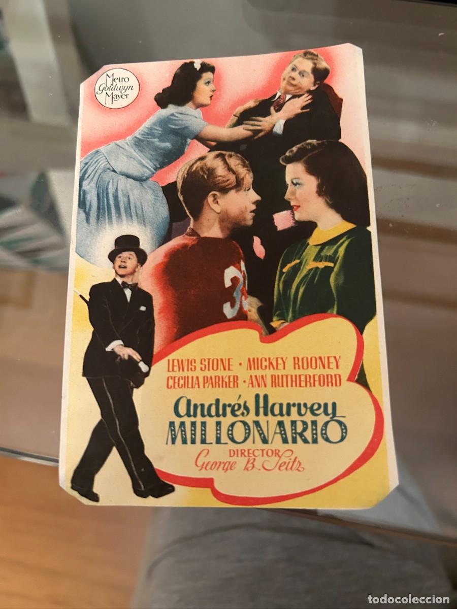 Cine: &ordm;99 andres harvey millonario sin publicidad como se ve