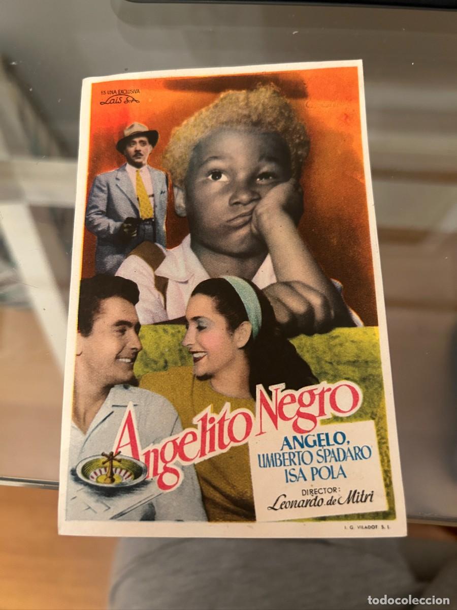 Cine: &ordm;105 angelito negro sin publicidad buen estado