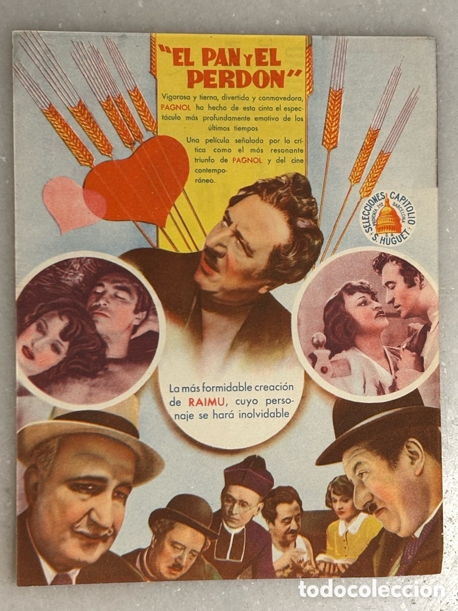 Cine: Folleto, programa de cine, el pan y el perd&oacute;n - Foto 2