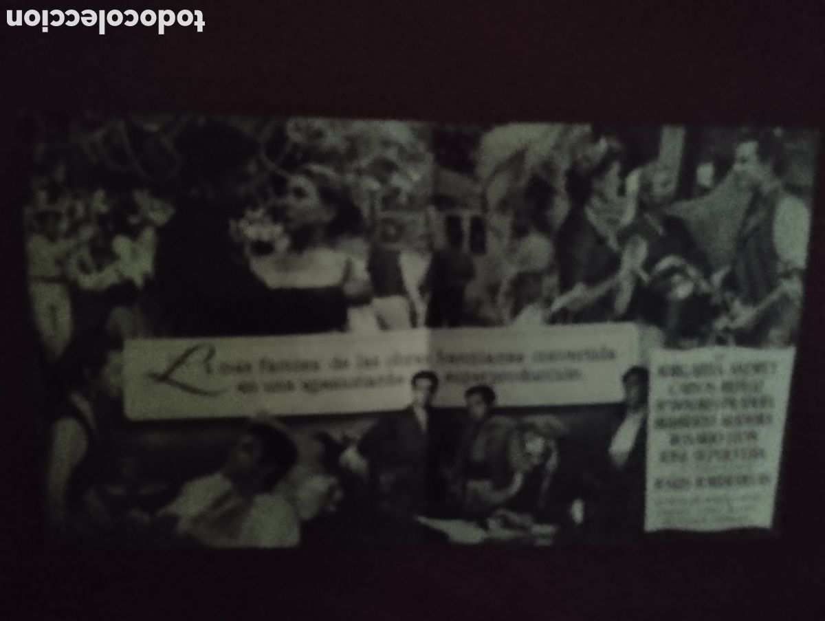 Cine: Folleto Programa de cine DOBLE - ZALACAIN EL AVENTURERO - Foto 2