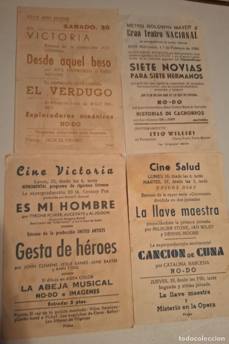 Cine: VARIOS - PROGRAMA DE CINE - Foto 2