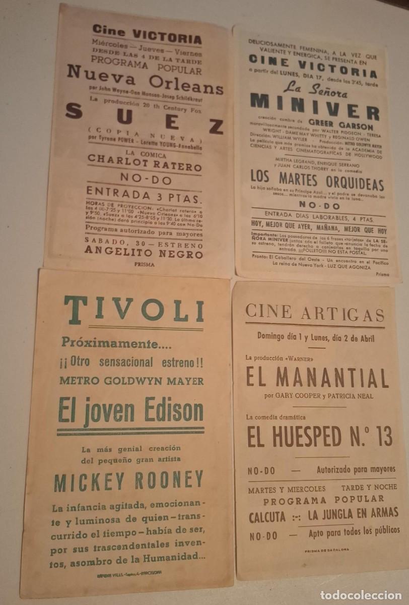 Cine: VARIOS - PROGRAMA DE CINE - Foto 2