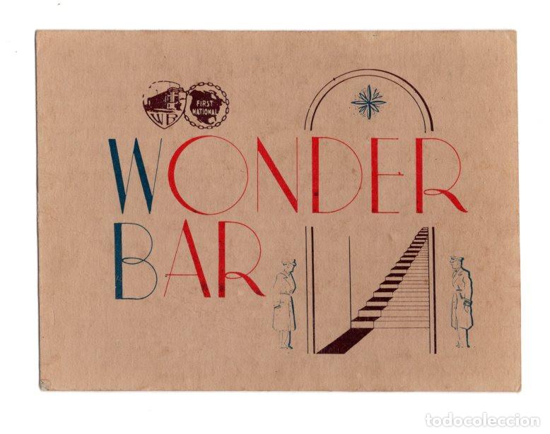 Cine: FOLLETO PUBLICITARIO ORIGINAL DE LA PEL&Iacute;CULA MUSICAL DE HOLLYWOOD WONDER BAR, ESTRENADA EN 1934.