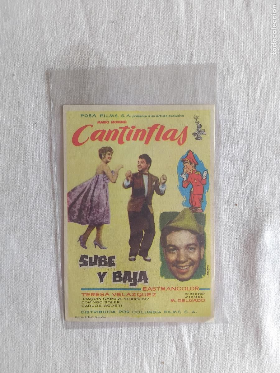 Cine: PROGRAMA DE CINE SUBE Y BAJA. CANTINFLAS.. TARRAGONA. ESTRENO.