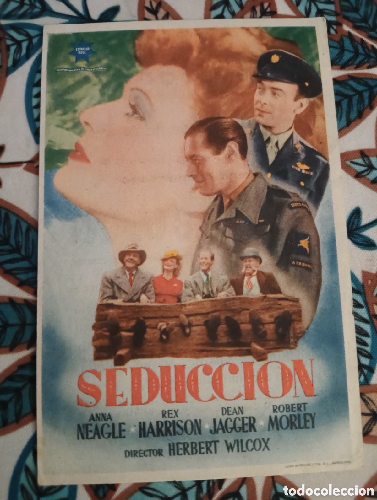 Cine: SEDUCCI&Oacute;N - CON PUBLICIDAD - ANNA NEAGLE, REX HARRISON