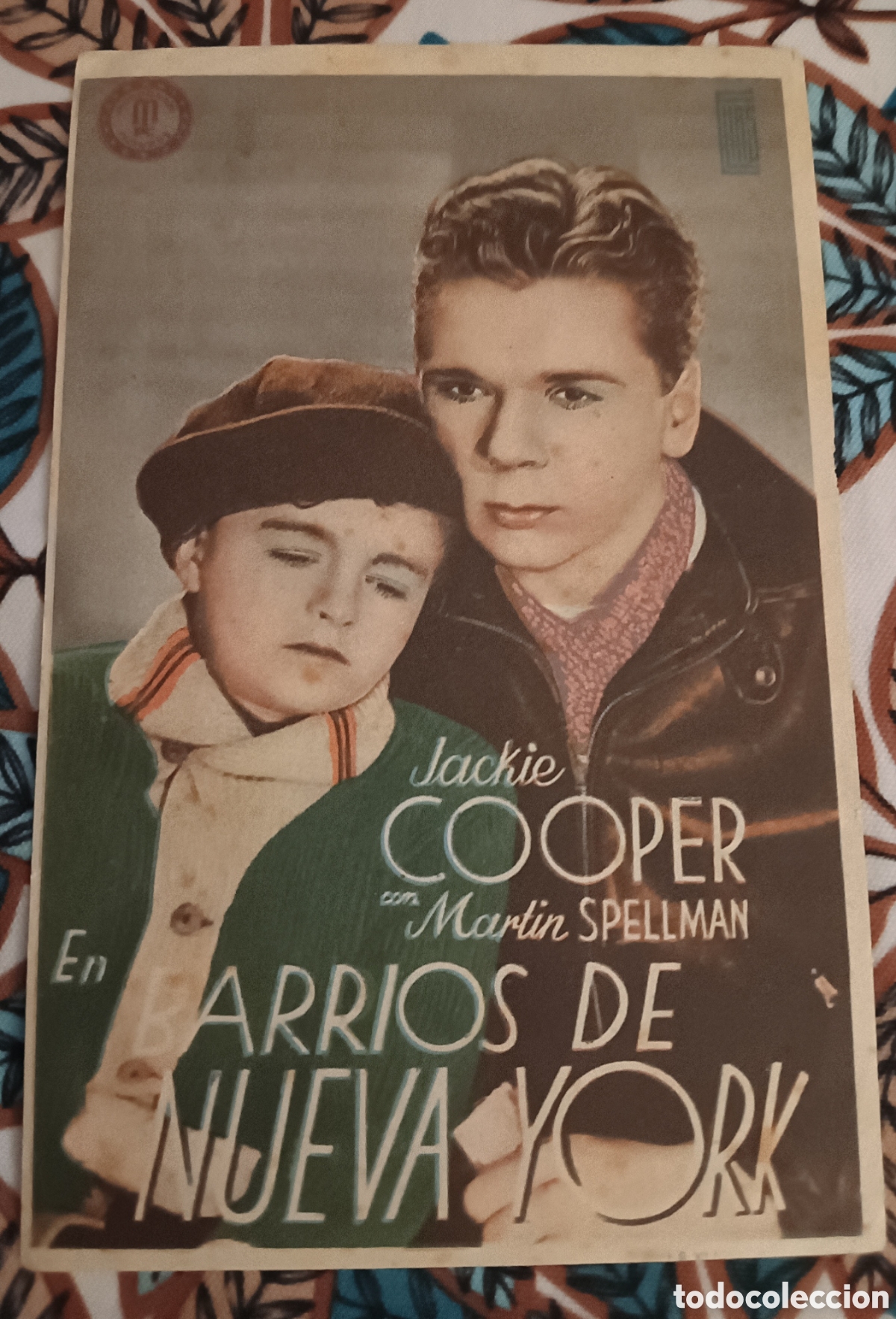 Cine: BARRIOS DE NUEVA YORK - CON PUBLICIDAD - JACKIE COOPER