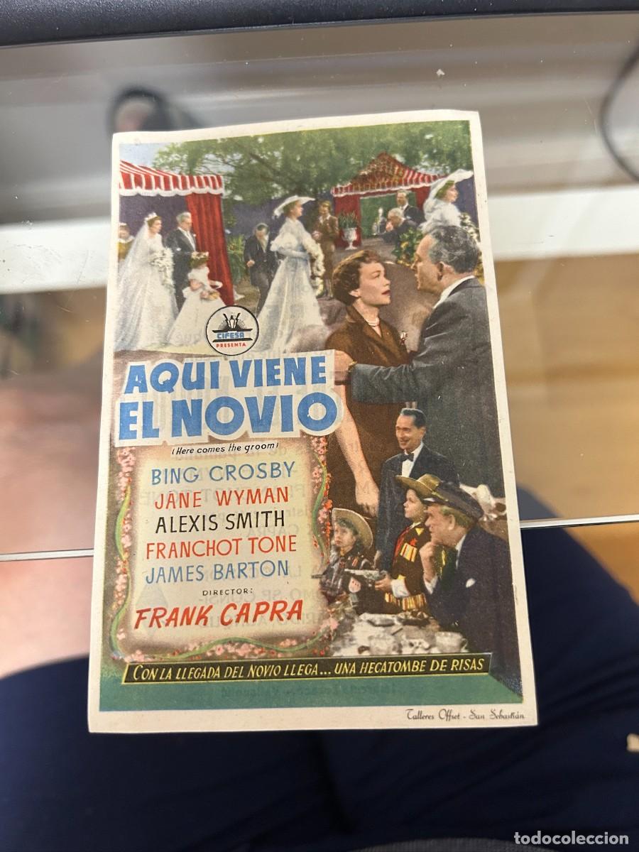 Cine: &ordm;123 aqui viene mi novio teatro carrion valladolid con publicidad buen estado